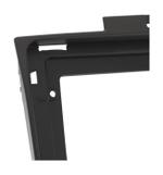Комплект рамки с разъёмами 9" Great Wall Hover H3, Н5 2014-2022 прямоугольные воздуховоды