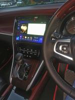 Магнитола для Toyota Harrier 3 XU60 2013-2017 (большая рамка) - FarCar BX10-360-9534F1 монитор 10.36" 2K QLED на Android 13, Быстрая, CarPlay, 4G SIM-слот, 4 камеры в комплекте