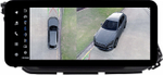 Магнитола для Hyundai Elantra 6 2018-2020 (штатная КЗВ) - Teyes LUX ONE 360 монитор 12.3" 2K QLED на Android 10, 6Гб+128Гб, CarPlay, 4G SIM-слот, 4 камеры в комплекте