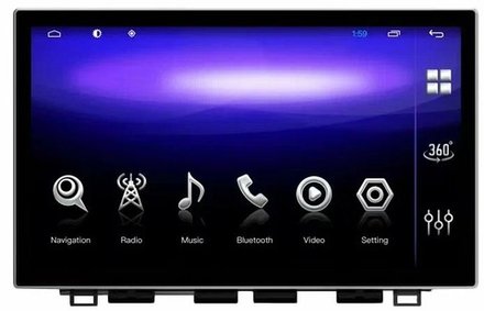 Магнитола для Toyota Tundra 2 2013-2022 - Kuberg ZH-T1306 на Android 12, 8Гб+128Гб, 4G SIM-слот, CarPlay