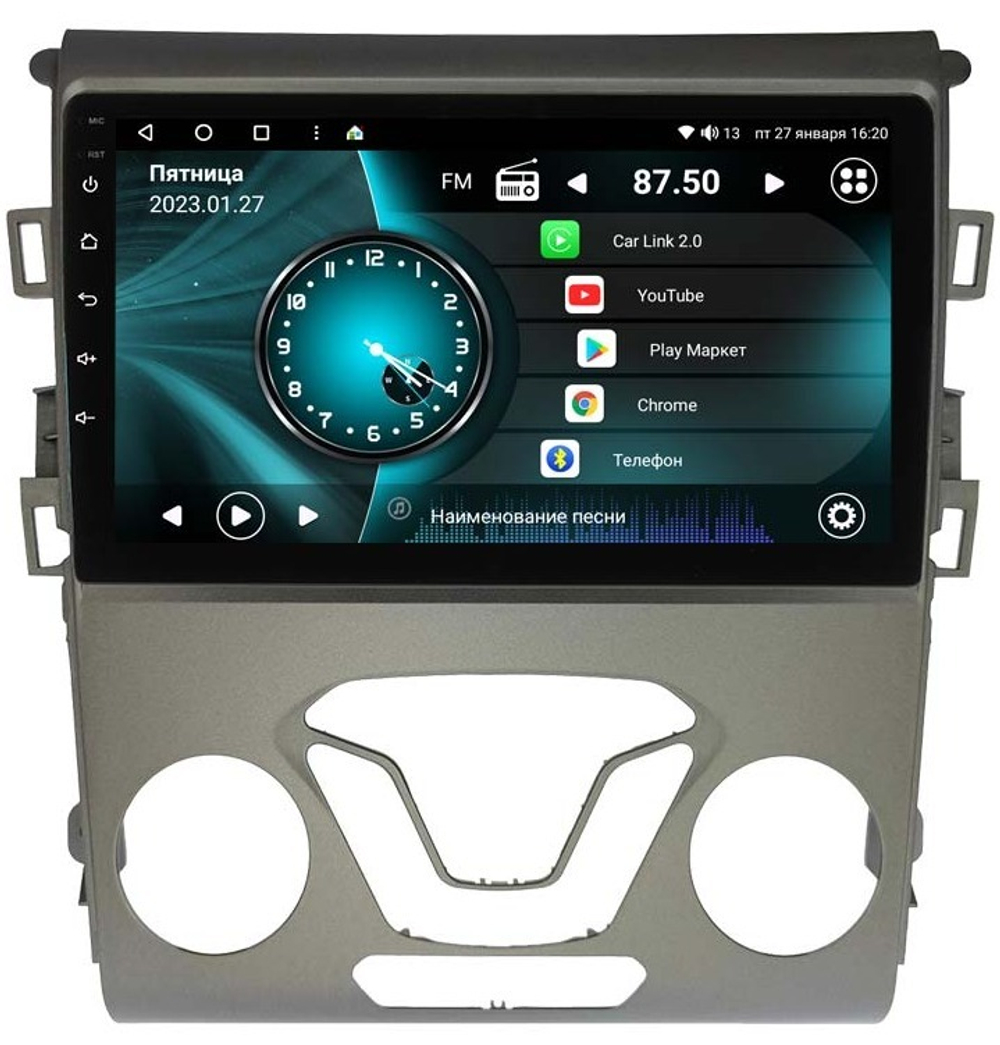 Магнитола для Ford Mondeo 2015-2019 - Vaycar VA17-0377 на Android 13, 8-ядер, 2Гб-32Гб, 4G SIM-слот