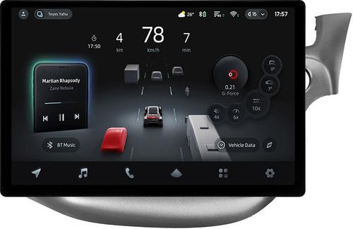 Магнитола для Honda FIT 2 2007-2014 (правый руль), FIT Shuttle - Teyes CC4-PRO монитор 13" 2K QLED на Android 13, Snapdragon 778G, ИИ, CarPlay, DSP, 4G SIM-слот