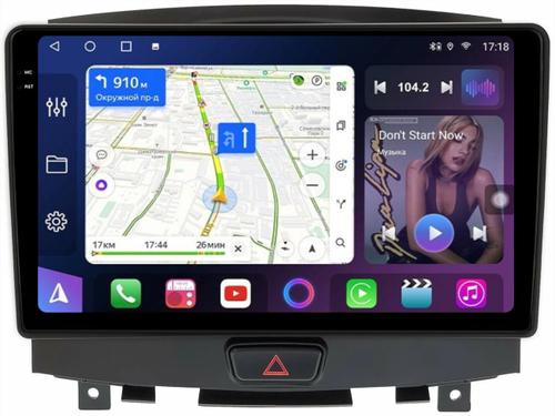 Магнитола для Infiniti EX35 2007-2009 - FarCar BM9-2K-9693A монитор 9.5" 2K QLED на Android 14, TS10, 4+32Гб, CarPlay, 4G SIM-слот