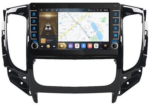 Магнитола для Mitsubishi L200 5 2015-2019 (климат), Pajero Sport 3 2016-2023 (МКПП), FIAT Fullback - Kuberg OL-9567-2 (кнопки и крутилки), Android 12, TS10, CarPlay, 4G SIM-слот