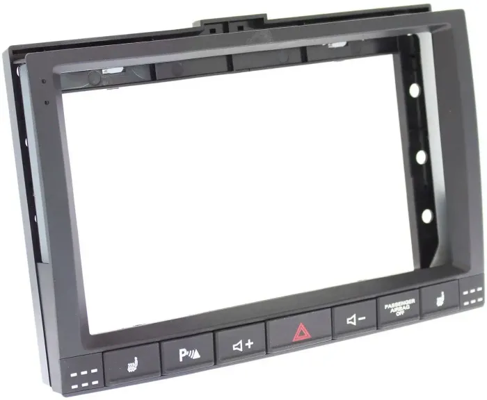 Магнитола для Volkswagen Touareg 1 2002-2010 (рамка с кнопками) - FarCar BM9-2K-7081F2 монитор 9.5" 2K QLED на Android 14, Быстрая, CarPlay, 4G SIM-слот