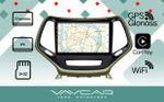 Магнитола для Jeep Cherokee 2014+ - Vaycar VA25-0608 на Android 13, 8-ядер, 2Гб-32Гб, 4G SIM-слот