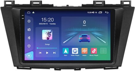 Магнитола для Mazda 5 2010-2015 - Parafar PF164RN2K на Android 13, QLED+2K, ТОП процессор, 4Гб+32Гб, CarPlay, 4G SIM-слот