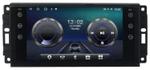 Магнитола для Jeep, Dodge, Chrysler 2006-2015 (207x98мм) - Kuberg MKD-7145-S10 Android 12, Быстрая, CarPlay, SIM-слот