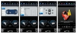 Магнитола для Jeep Grand Cherokee WK2 2013-2021 - Kuberg ZF-1217B-Q6 вертикальный монитор 10.4" в стиле "Тесла" на Android 11, 8Гб+128Гб, CarPlay, 4G SIM-слот