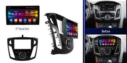 Магнитола для Ford Focus 3 2011-2019 (поддержка автопарковки) - Kuberg MKD-F101-P6 на Android 10, 6-ТУРБО ядер, 4ГБ-64ГБ