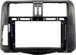 Магнитола для Toyota Land Cruiser Prado 150 2009-2013 (рамка графит) - Teyes CC3-2K-360 на Android 10, Быстрая, 2K QLED, CarPlay, 4G SIM-слот, 4 камеры в комплекте