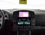 Магнитола для Nissan Pathfinder R51 2010-2014 (штатная нави, рамка-накладка взамен нижнего блока) - FarCar BM9-9671F3 монитор 9.5" QLED на Android 14, TS10, 4+32Гб, CarPlay, 4G SIM-слот