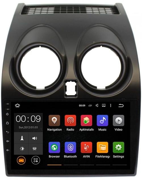 Магнитола для Nissan Qashqai J10 2006-2013, Dualis - Airok RX-1209 Android 13, ТОП процессор, 8/128, SIM-слот