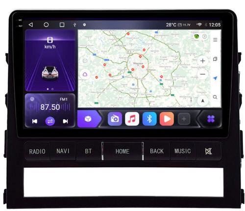 Магнитола для Toyota Land Cruiser 200 2015-2021 (без JBL) - Kuberg HP-9618 (рамка с кнопками) QLed+2K, Android 12, TS10, CarPlay, 4G SIM-слот