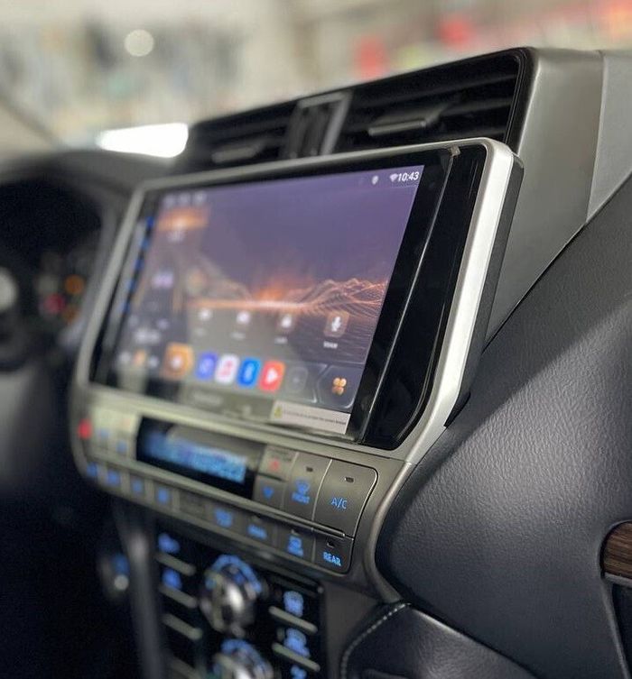 Магнитола для Toyota Land Cruiser Prado 150 2017-2023 - Vaycar VA77-1053 на Android 13, 8-ядер, 4G SIM-слот
