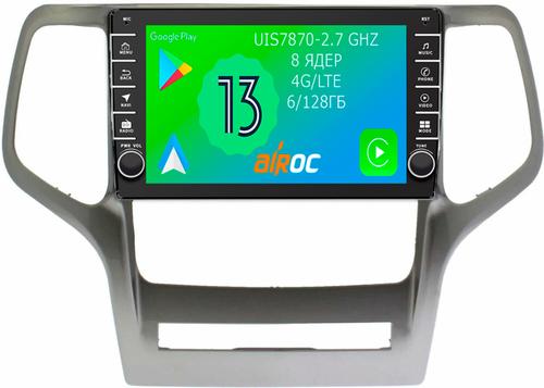 Магнитола для Jeep Grand Cherokee 2010-2013 - Airoc AB-2205 (кнопки и крутилки), Android 13, TS20, 6/128Гб, SIM-слот, CarPlay