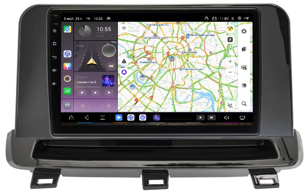 Магнитола для Nissan Rogue T33, X-Trail T33 2020+ - Kuberg SF-1670-A QLed, Android 13, TS20, CarPlay, SIM-слот
