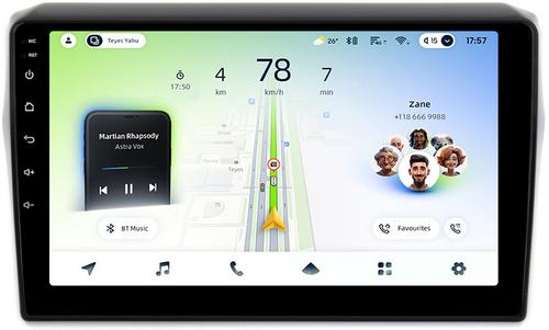 Магнитола для Suzuki Swift 5 2016-2023 (рамка глянцевая) - Teyes CC4L монитор 10" IPS на Android 14, Snapdragon 662, CarPlay, 4G SIM-слот