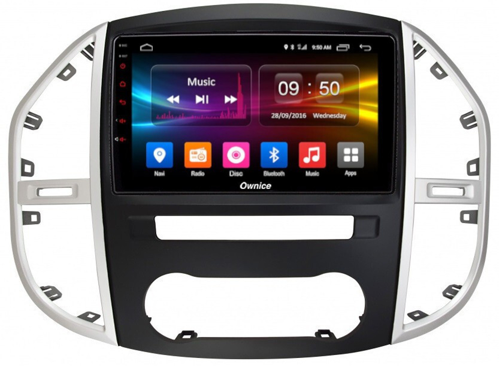 Магнитола для Mercedes-Benz Vito 2014+ - Kuberg OL-1946 QLed, Android 12, TS10, CarPlay, 4G SIM-слот