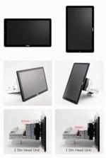2DIN магнитола с поворотным экраном 13.3" - Kuberg OL-1033-2D-D на Android 10, Быстрая, CarPlay, 4G SIM-слот