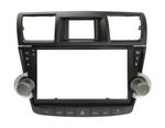 Комплект рамки с разъёмами 10" +can Toyota Highlander U40 2010-013(крутилки кнопки)