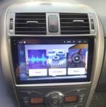 Магнитола для Toyota Corolla 150 2006-2013 (рамка тип 2) - Teyes CC3-2K монитор 9.5" 2K QLED на Android 10, Быстрая, CarPlay, 4G SIM-слот