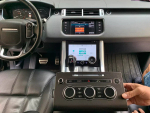 Сенсорная панель климата Range Rover Sport 2013-2017 - LCD/ЖК экран 10" с отверстием под CD