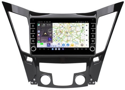 Магнитола для Hyundai Sonata 2010-2013 (YF) - Kuberg OL-9716 (кнопки и крутилки) Android 13, TS20, 6+128Гб, CarPlay, 4G SIM-слот