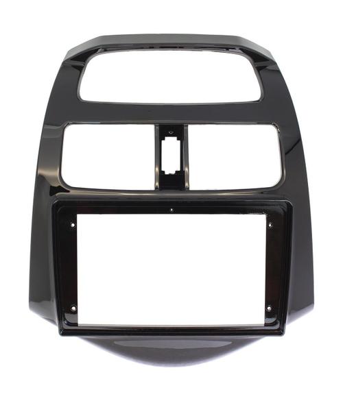 Комплект рамки с разъёмами 9" Chevrolet Spark, Ravon R2 (M300) 2009-2016 (глянец)【F1】