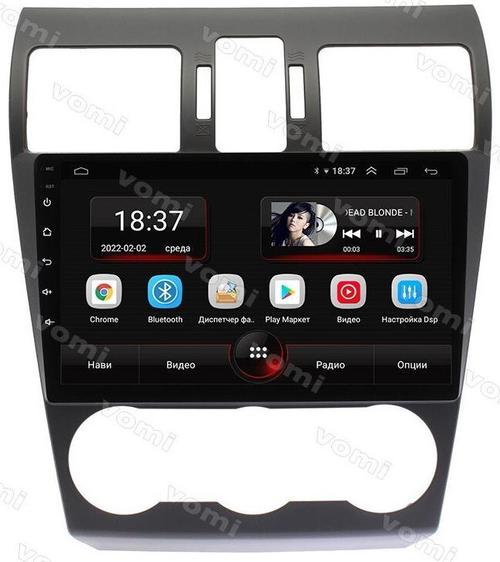 Магнитола для Subaru Forester, Impreza, XV 2012-2015 - AK439R9-MTK Android 10, 8-ядер, 2Гб-32Гб