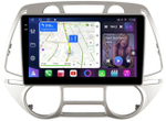 Магнитола для Hyundai i20 2009-2012 (климат) - FarCar 3244M монитор 9.5" QLED на Android 14, TS18, CarPlay, 4G SIM-слот
