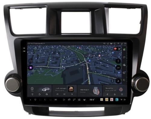 Магнитола для Toyota Highlander 2 2007-2013 XU40 - Kuberg OL-1431-1 QLed+2K, Android 13, UIS7870 (DUDU7), CarPlay, SIM-слот