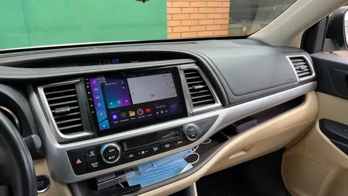 Магнитола для Toyota Highlander 3 2014-2020 - Canbox 1035 Android 10, 8-ядер, SIM-слот