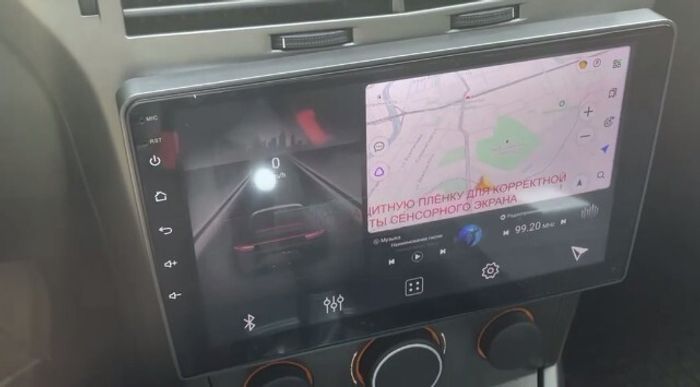 Магнитола для Opel Astra H, Antara, Corsa, Vectra, Zafira B (вниз, серый) - AK586R9-MTK Android 10, 8-ядер, 2Гб-32Гб
