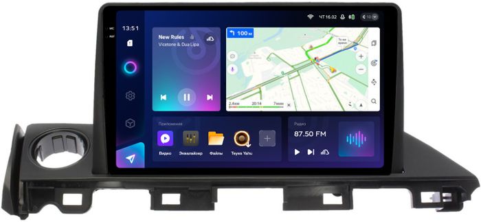 Магнитола для Mazda 6 GJ 2015-2018 - Teyes CC3-2K QLed Android 10, ТОП процессор, SIM-слот, CarPlay