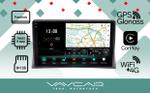 Магнитола для Volkswagen Multivan 2003-2015 - Vaycar VA81-042M-2K на Android 13, Быстрая, 2K QLED, CarPlay, 4G SIM-слот