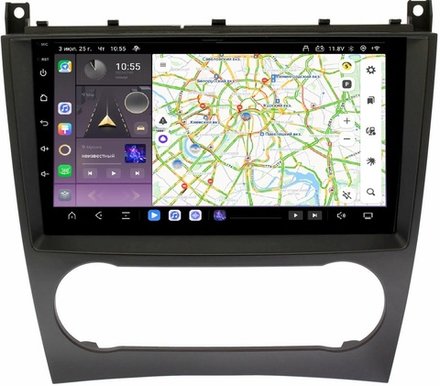 Магнитола для Mercedes-Benz G W463 2000-2006, C-класс W203 2000-2004 - Kuberg QLed, Android 13, TS20, CarPlay, SIM-слот