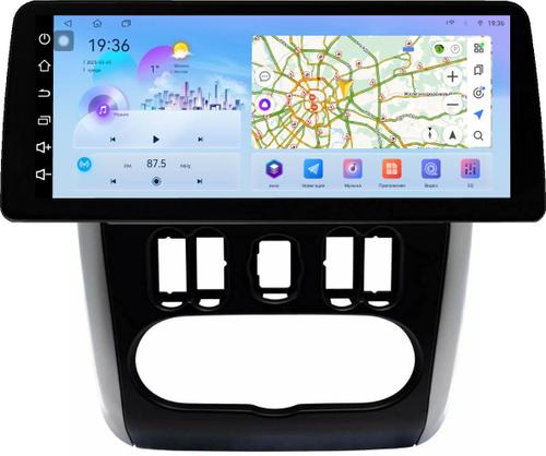 Магнитола для Nissan Almera 2013-2019 - FarCar монитор 12.3" 2K QLED на Android 14, TS10, CarPlay, 4G SIM-слот
