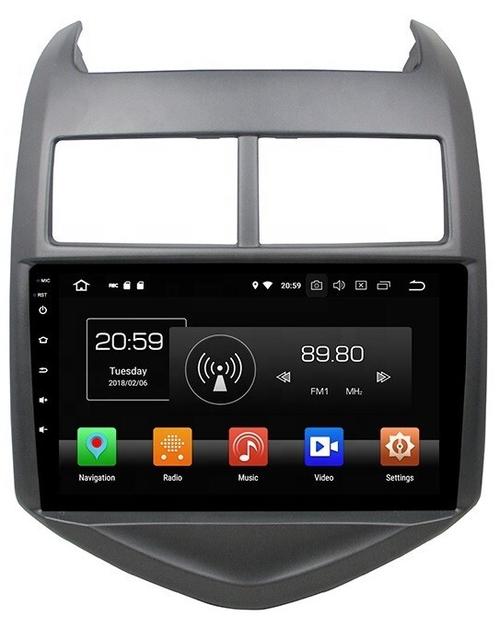 Магнитола для Chevrolet Aveo 2012-2015 - Kuberg KD-9804-P6 на Android 10, 6-Турбо ядер, 4ГБ-64ГБ
