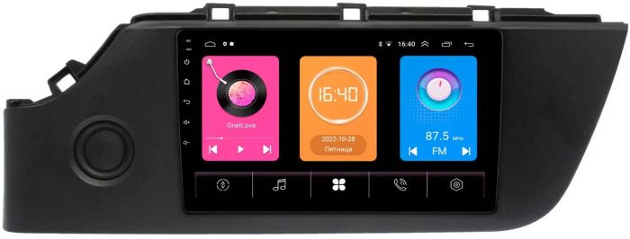 Магнитола для KIA Rio 4, Rio X-line 2020-2022, Solaris KRS/KRX 2024+ -  GT9-9602 на Android 10, 2ГБ-16ГБ