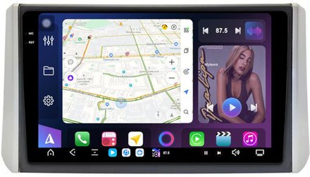 Магнитола для Mitsubishi Xpander, Xpander Cross (рамка 9) - FarCar XXL9-7863-9 монитор 9.5" 2K QLED на Android 14, TS20, 8+256Гб, CarPlay, 4G SIM-слот