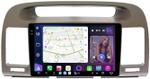 Магнитола для Toyota Camry 30 2001-2006 (рамка оливковая) - FarCar S500-TS20 монитор 9.5" 2K QLED на Android 14, Быстрейшая, CarPlay, 4G SIM-слот