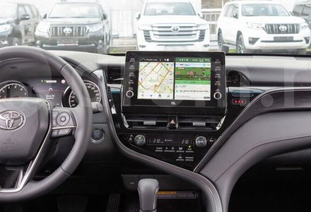 Мультимедиа блок для Toyota Camry 75 2020-2022 c 8" экраном (поддержка JBL и 360) - RDL-03-8/128 на Android 12, ТОП процессор, Carplay, 4G SIM-слот, 8/128ГБ