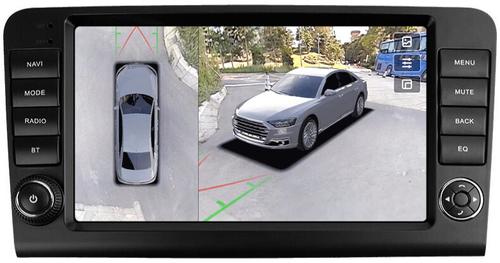 Магнитола для Mercedes-Benz R (W251) 2005-2015 (рамка с крутилками) - Teyes CC3-2K-360 на Android 10, 2K QLED, 6Гб+128Гб, CarPlay, 4G SIM-слот, 4 камеры в комплекте