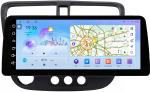 Магнитола для Honda Civic 7 2001-2005 левый руль - FarCar монитор 12.3" 2K QLED на Android 14, Быстрая, CarPlay, 4G SIM-слот