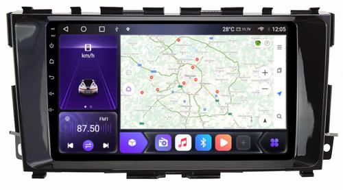 Магнитола для Nissan Teana 2014-2016 (L33) (поддержка кругового обзора) - Kuberg OL-9665 QLed, Android 12, TS10, CarPlay, 4G SIM-слот