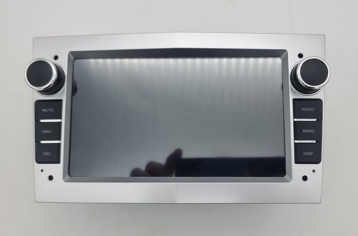 Магнитола для Opel Astra H, Antara, Corsa, Vectra, Zafira B (вниз, серебро) - Kuberg KP-7132S-S10 (кнопки, крутилки) Android 12, Быстрая, CarPlay, SIM-слот