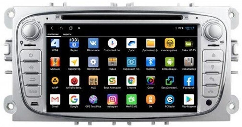 Магнитола для Ford - Parafar PF148XHDDVDs на Android 11, 8-ЯДЕР, 4ГБ-64ГБ, SIM-слот
