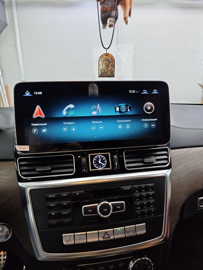Магнитола для Mercedes-Benz ML (W166), GL (X166) 2011-2015 - RDL-7712 монитор 12.3" на Android 13, 8Гб+128Гб, CarPlay, 4G SIM-слот