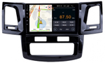 Магнитола для Toyota HiLux 2011-2015 - Parafar PF062FHD на Android 13, 8-ядер, 2Гб+32Гб, CarPlay, 4G SIM-слот